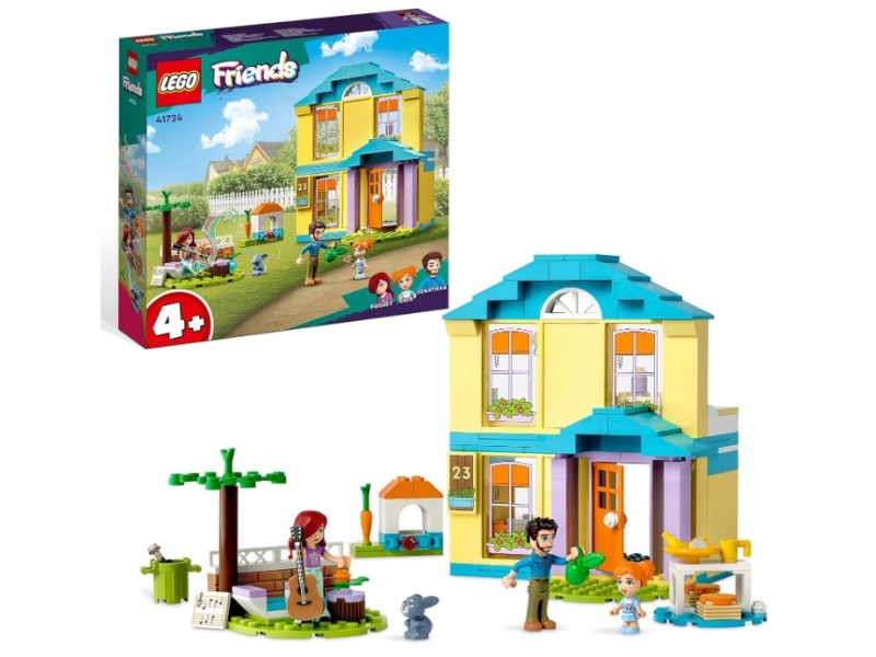 LEGO Friends La Casa a 2 Piani con Cortile di Paisley 41724