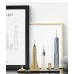 LEGO Architecture New York City dai 12 anni include Statua della Libertà Empire State Building e World Trade Center 21028