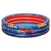 Piscina 3 Anelli Spider Man 122x30cm per Bambini dai 2 Anni 