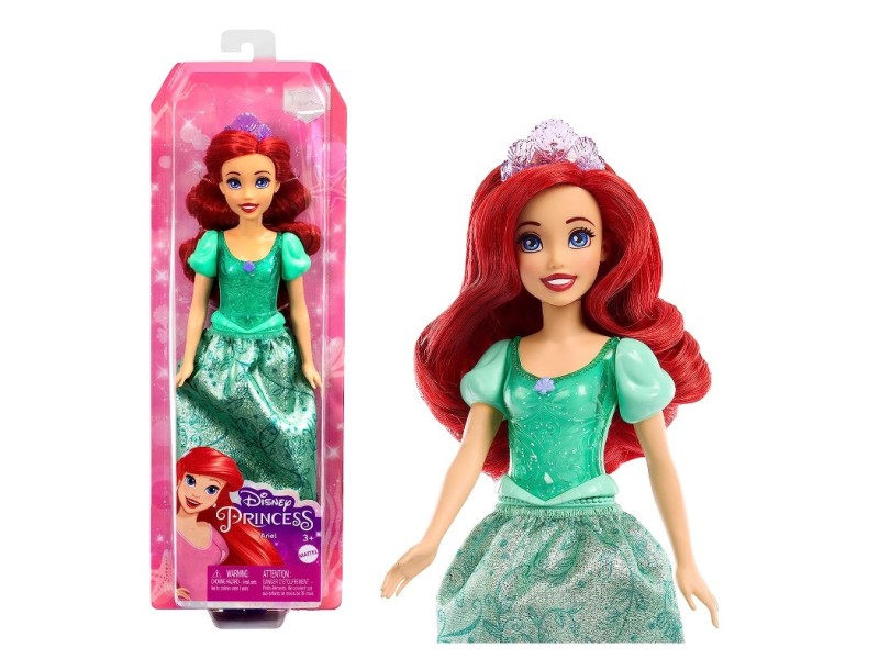 Bambola Ariel Principessa Disney lunghi capelli che puoi pettinare e spazzolare