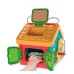 Casetta playset Montessoriana con finestre porte e chiavi in legno