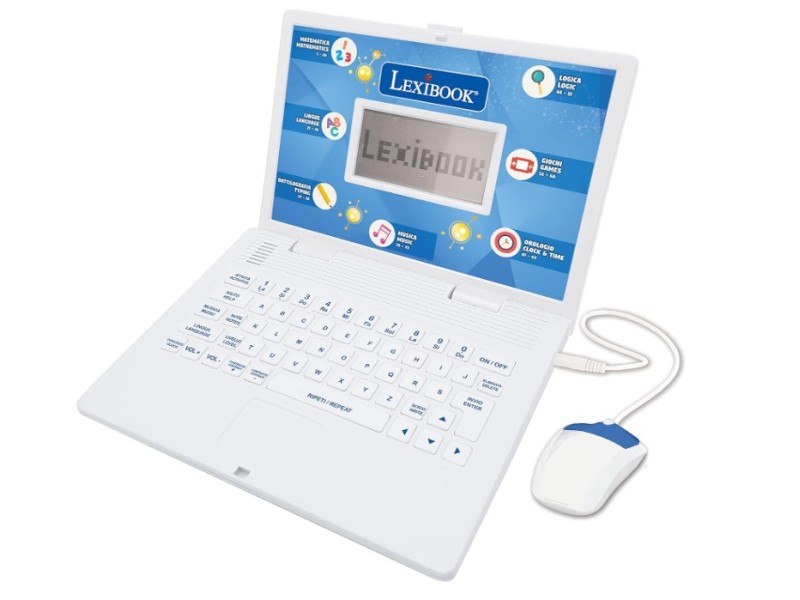 Computer Laptop Educativo Bilingue Italiano e Inglese