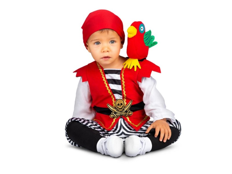 Costume Corsaro Baby con Pappagallo