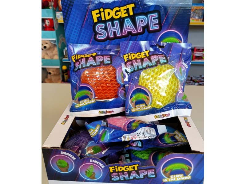 Fidget Shape antistress fluorescente