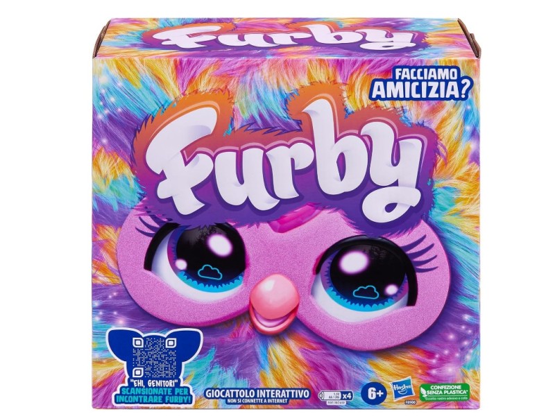 Furby Arcobaleno Peluche Interattivo