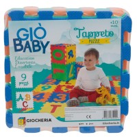 Tappeto Eva Puzzle con Lettere