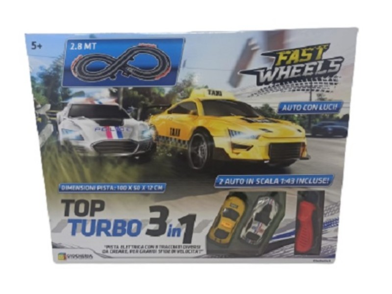 Pista elettrica Auto Top Turbo