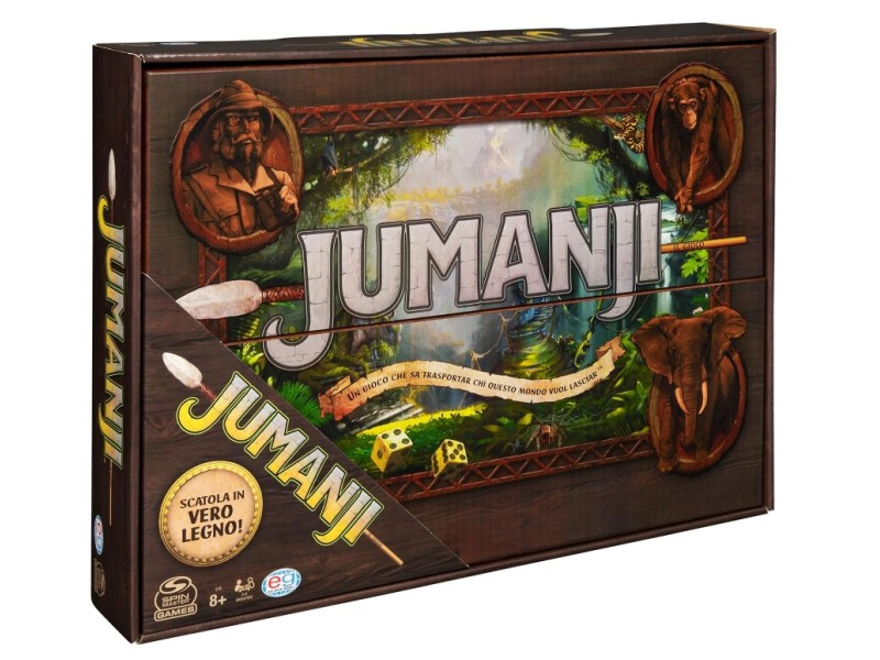 Jumanji Il Gioco da Tavolo in Legno