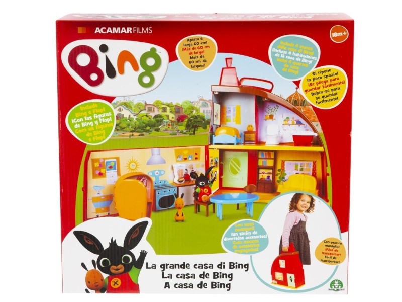 Bing la Grande Casa con 2 Personaggi Bing e Flop