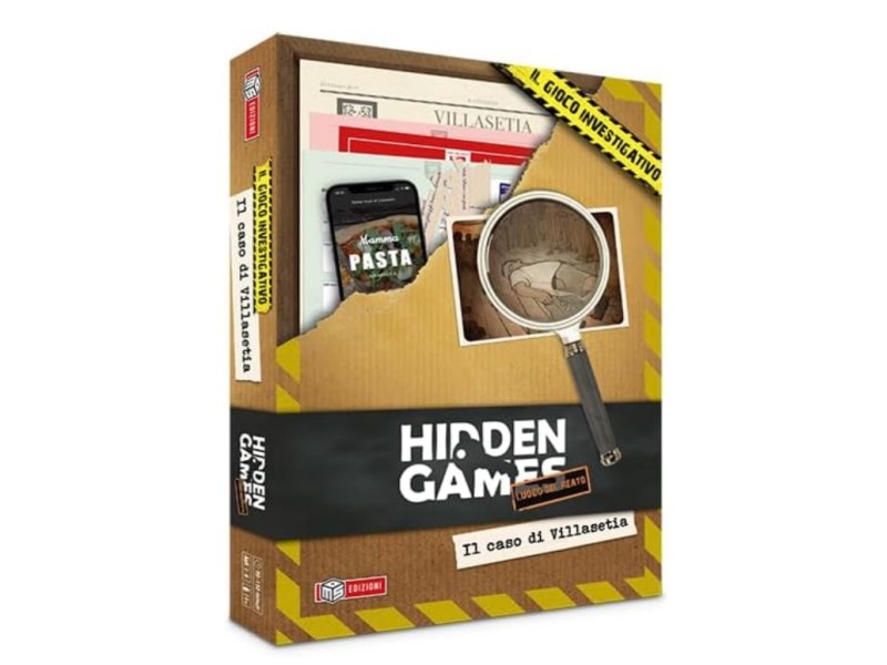 Hidden Games Il Caso Villasetia Gioco da Tavolo