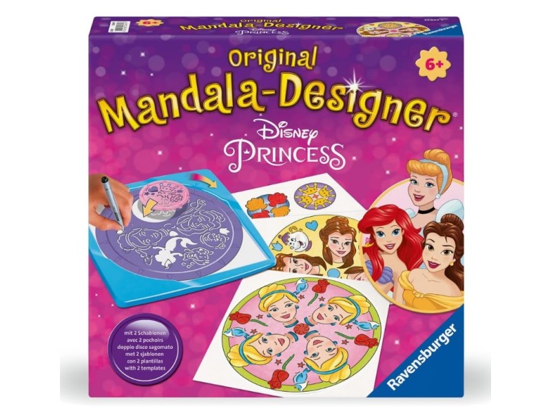 Mandala Set da Disegno Disney Princess 