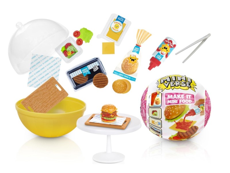 Miniverse Palline Make It Mini Food con mini ingredienti realistici 