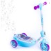 Monopattino Elettrico a Batteria Ricaricabile con Bolle di Sapone Spiderman Cars Frozen e Principesse