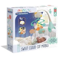 Giostrina lettino Neonato Baby Sweet Cloud con timer integrato