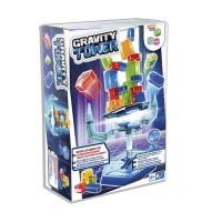 Gravity Tower torre 48 blocchi colorati di diverse dimensioni e forme Gioco di Societa