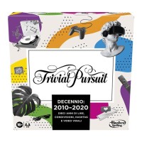 Trivial Pursuit Decennio con 1800 Domande su 300 carte 2010-2020 gioco da tavolo