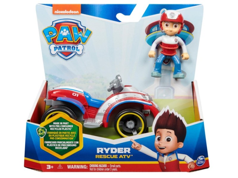 Paw Patrol Quad di Salvataggio di Ryder