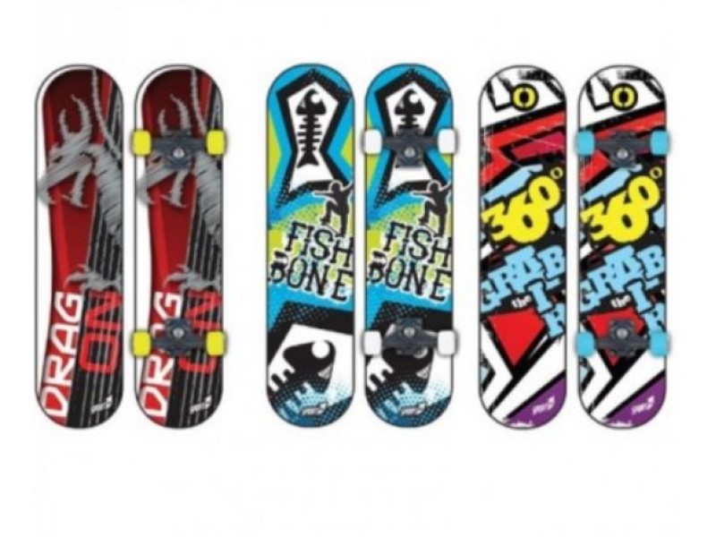 Skateboard Double con una lunghezza di 80 cm 