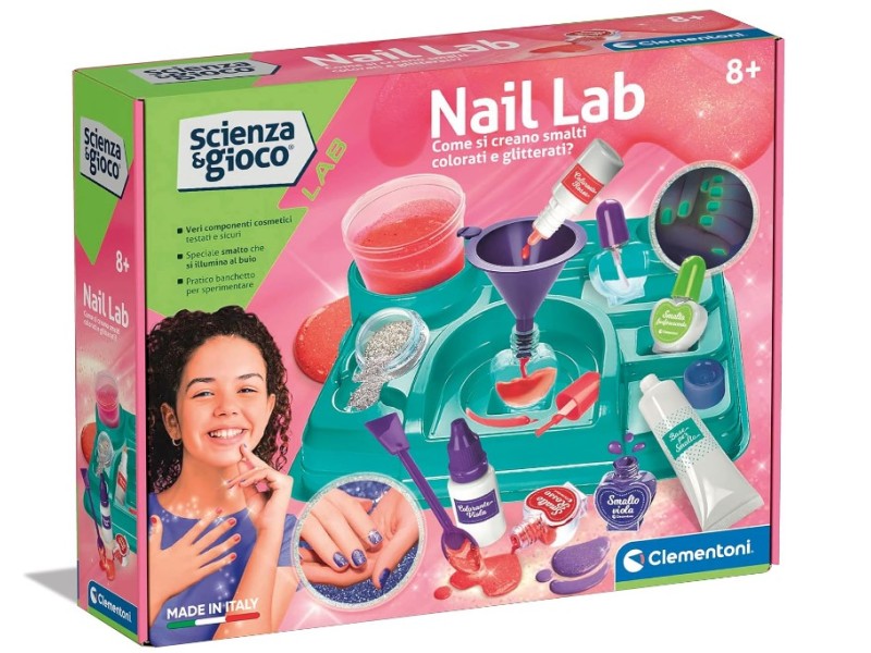 Unghia Nail Lab per realizzare Smalti Scienza e Gioco