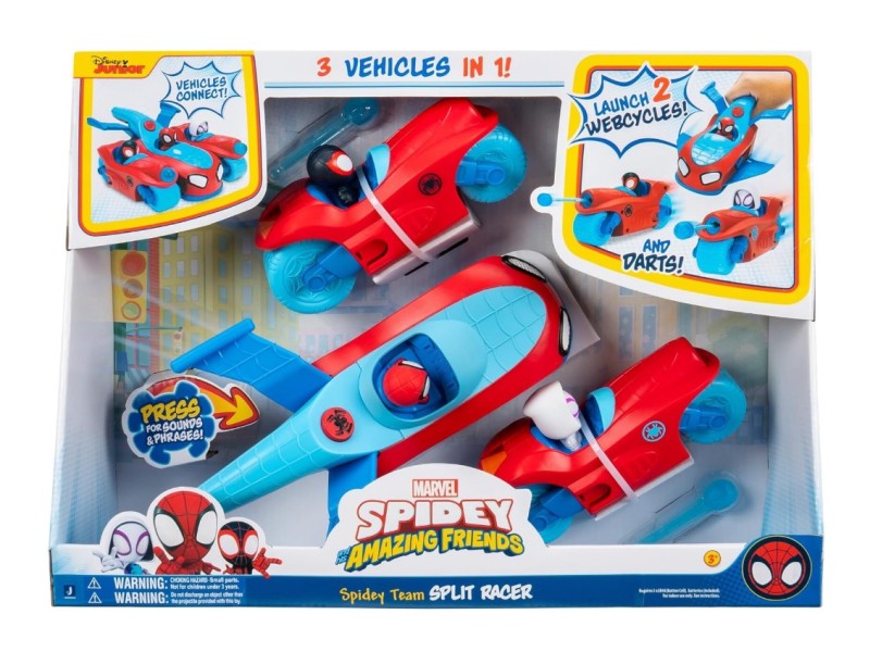 Spidey Veicolo Aereo 3in1 Trasformabile