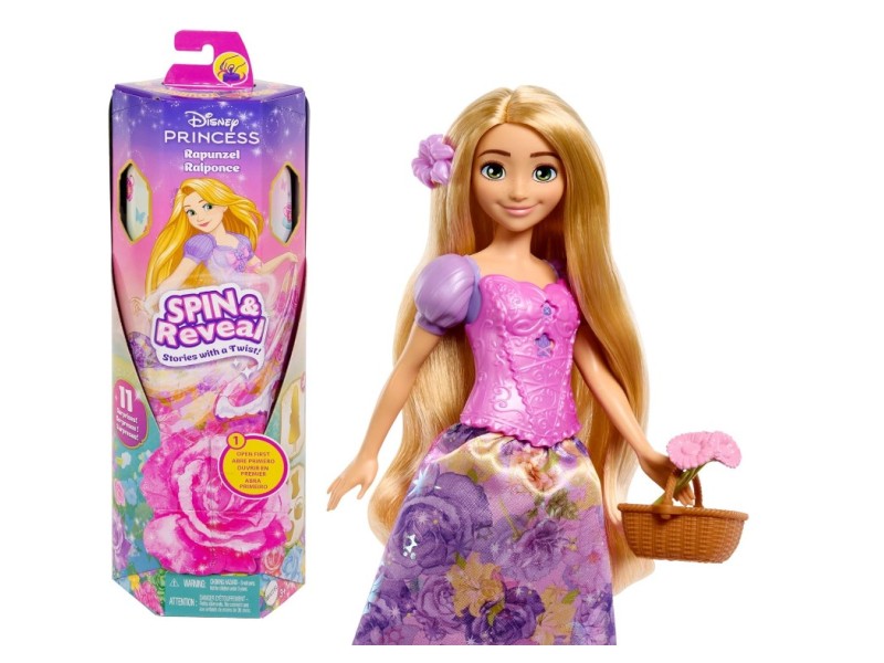 Rapunzel e Ariel Spin e Reveal con Sorpresa