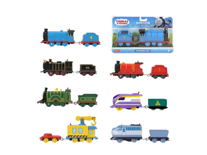 Trenino thomas & friends grandi amici motorizzati modelli assortiti