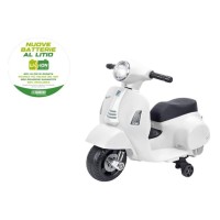 Moto Elettrica Vespa 8Volt colori Rosso Bianco e Rosa